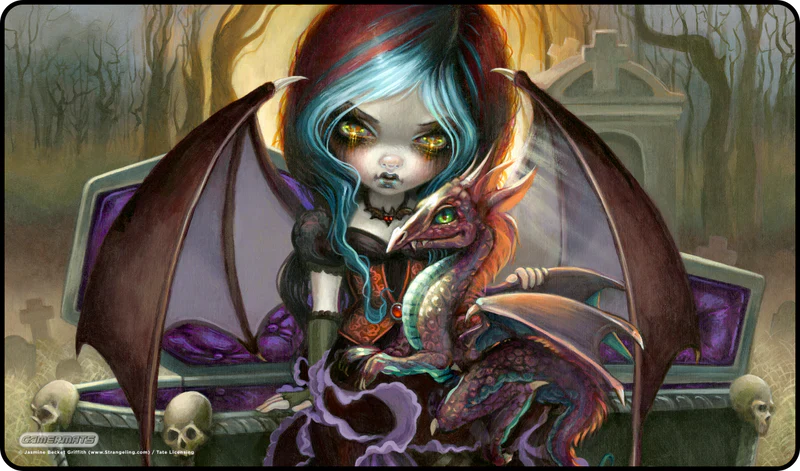 Gamermats Playmat: Griffith Vampire Dragonling by Jasmine Becket