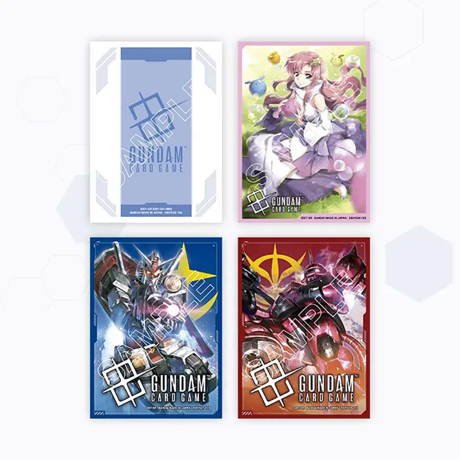 Gundam CG Card Sleeves Set 01 Assorted Styles