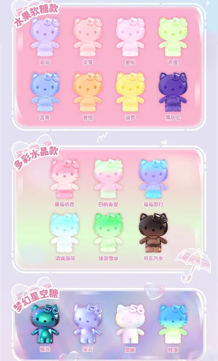 Hello Kitty 50th Anniversary mini doll blind bag (3 pcs in a bag) - Image 2