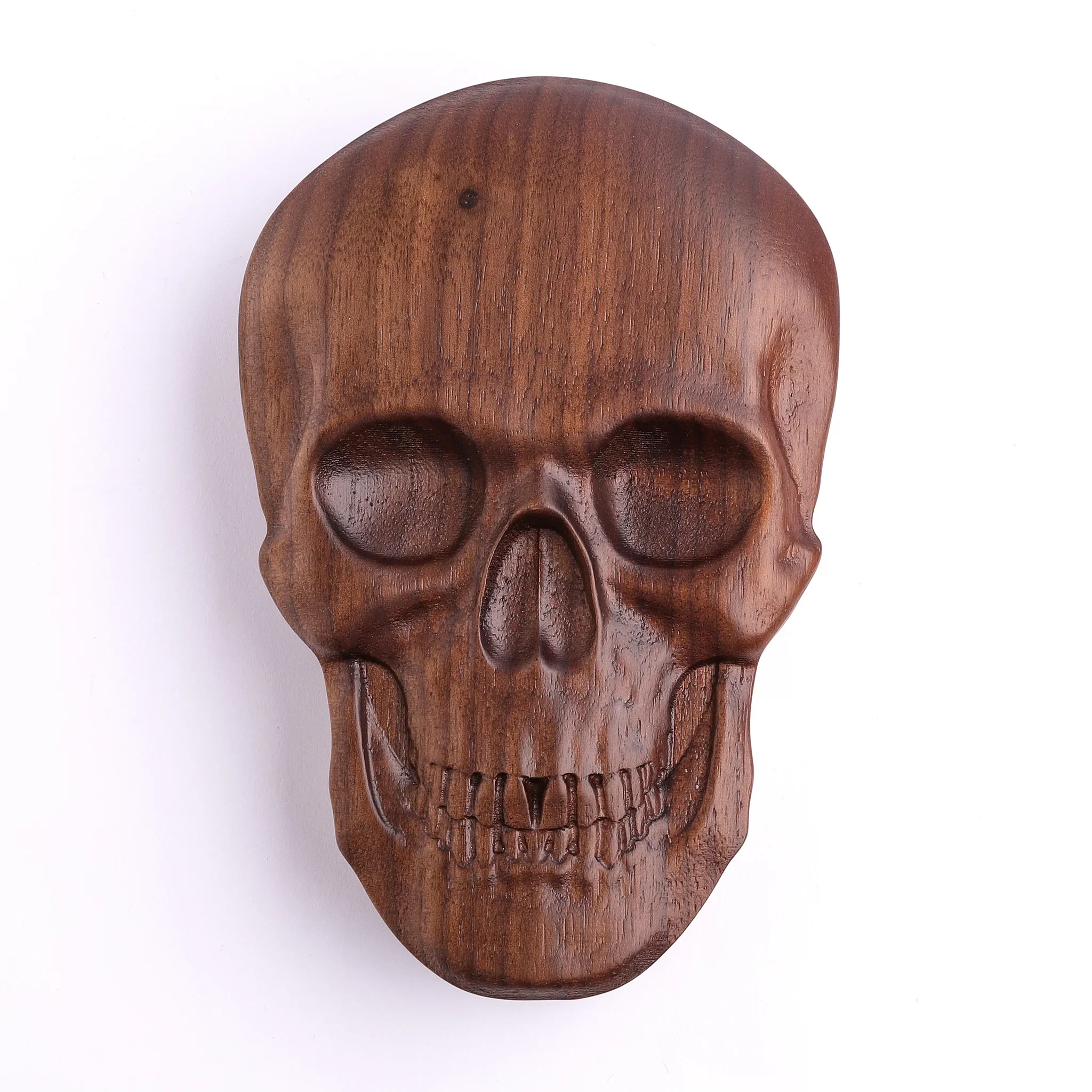 HYMGHO - Black Walnut Skull Gaming Accessory Case - Image 2