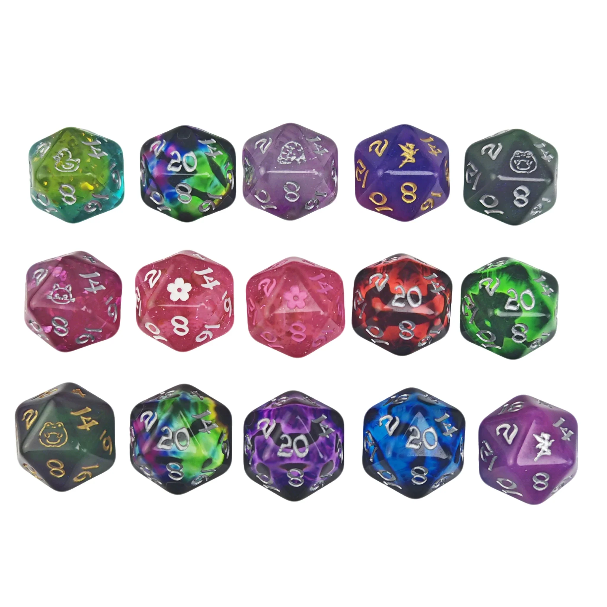 HYMGHO - Box of Tricks - Mystery Mini Dice, D20, and Resin Mimic - Image 3