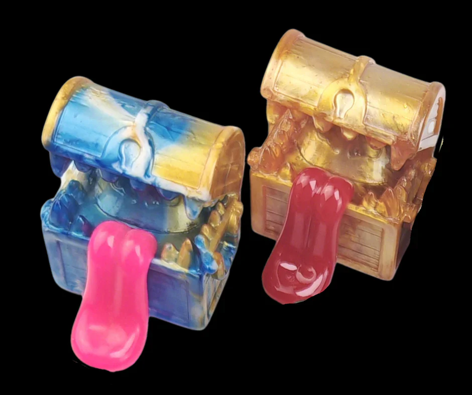 HYMGHO - Box of Tricks - Mystery Mini Dice, D20, and Resin Mimic - Image 4