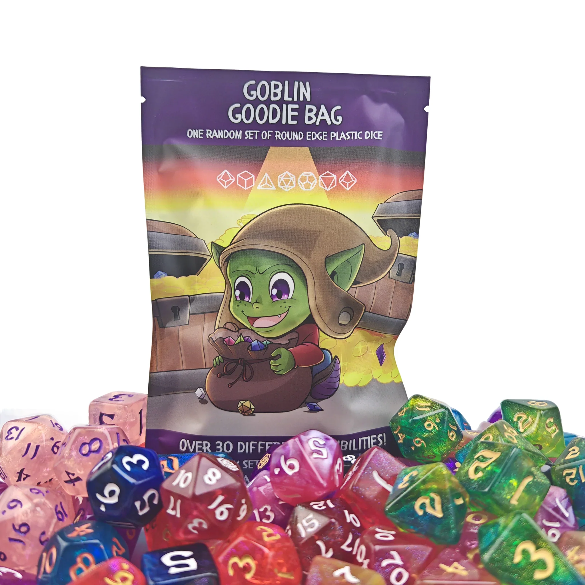 HYMGHO - Goblin Goodie Bag - Random set of Wyrmforged dice