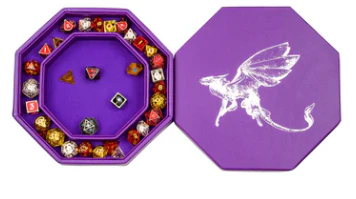 HYMGHO - Table Armor Dice Tray - Fairy Dragon