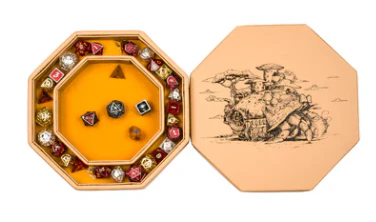 HYMGHO - Table Armor Dice Tray - Hermit Crab