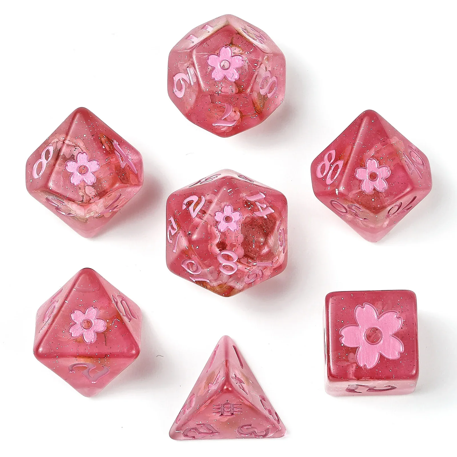 HYMGHO - Wyrmforged Rollers Round Edge Resin RPG Dice Sets - Image 3