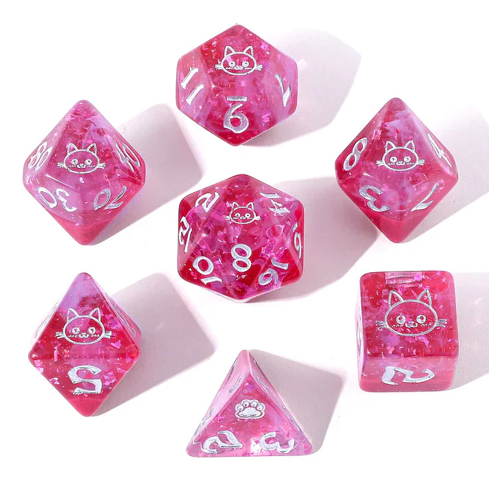 HYMGHO - Wyrmforged Rollers Round Edge Resin RPG Dice Sets - Image 5