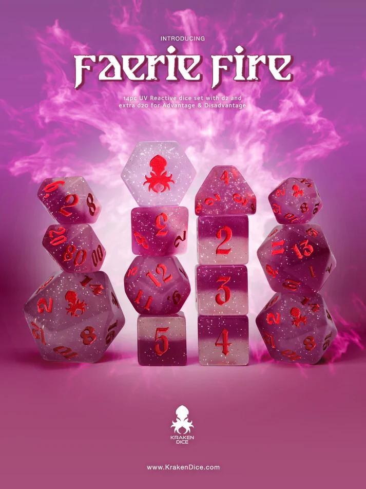 Kraken Dice - Color Changing Sets