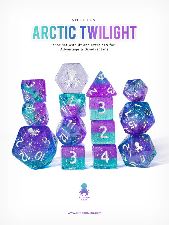 Kraken Dice - Glitter Sets - Image 3