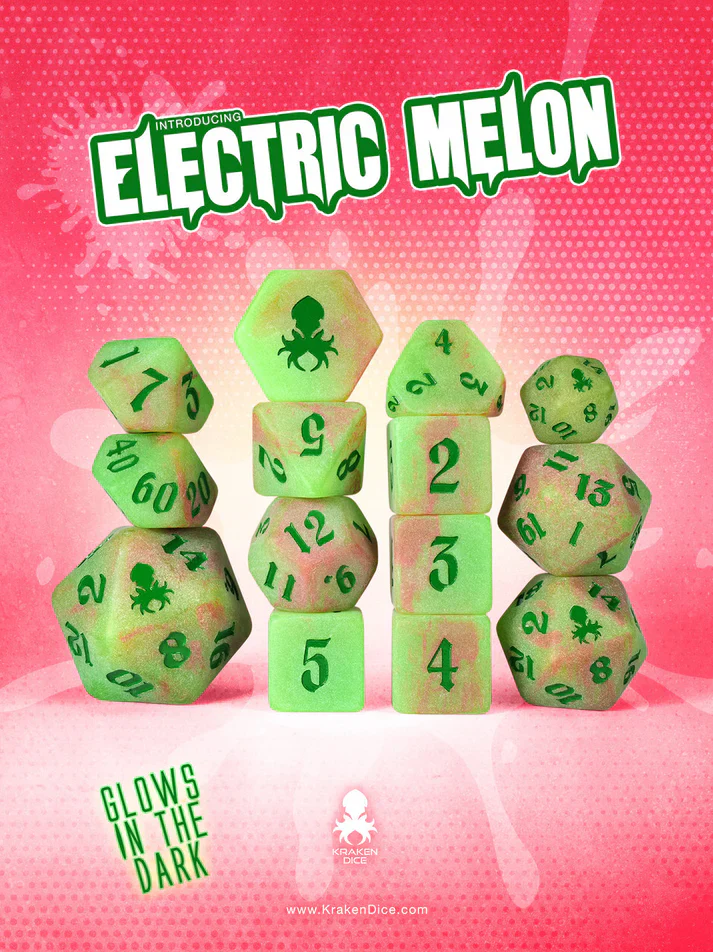 Kraken Dice - Glow In the Dark Sets - Image 3