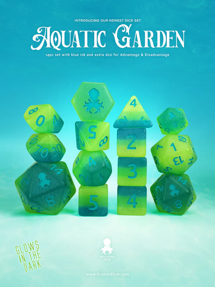 Kraken Dice - Glow In the Dark Sets - Image 5