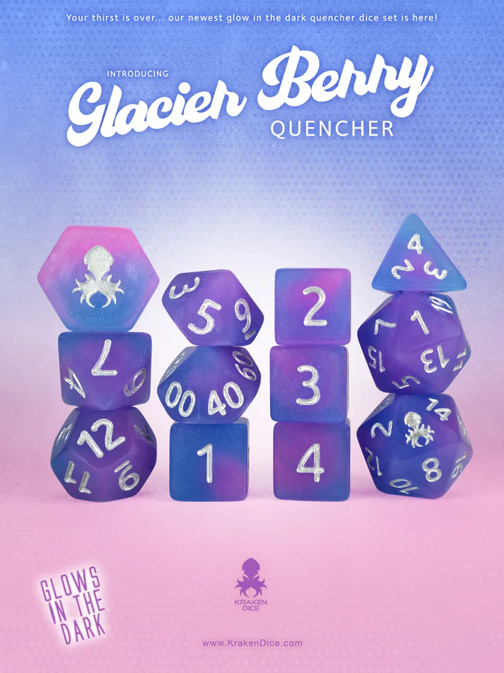 Kraken Dice - Glow In the Dark Sets - Image 6