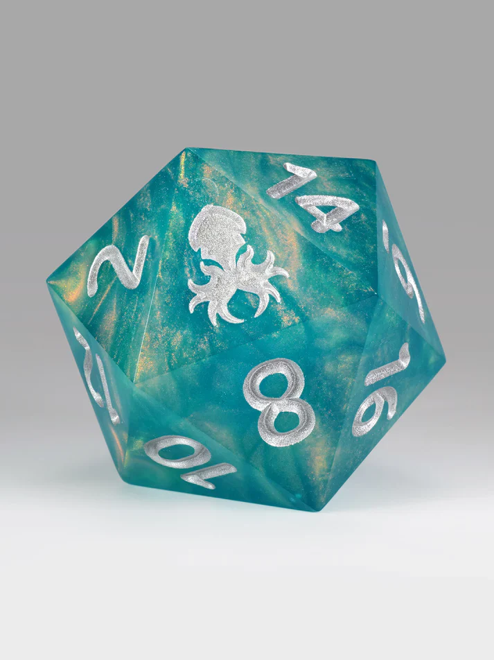 Kraken Dice - PRAWject D20 Dice - Image 2