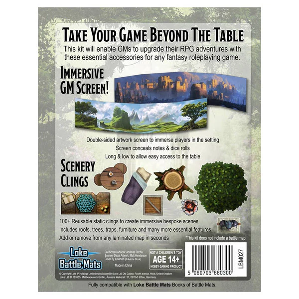 Little Book of Battle Mats: Adventure Upgrade Kit - Image 2