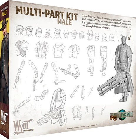 Malifaux 3E: Male Multi-Part Kit - Image 2