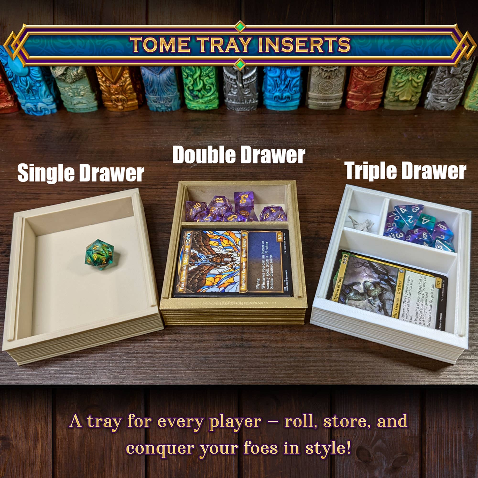 Mimic Storage Tome for TTRPG, MTG, Pokemon, D&D Gaming! - Image 7