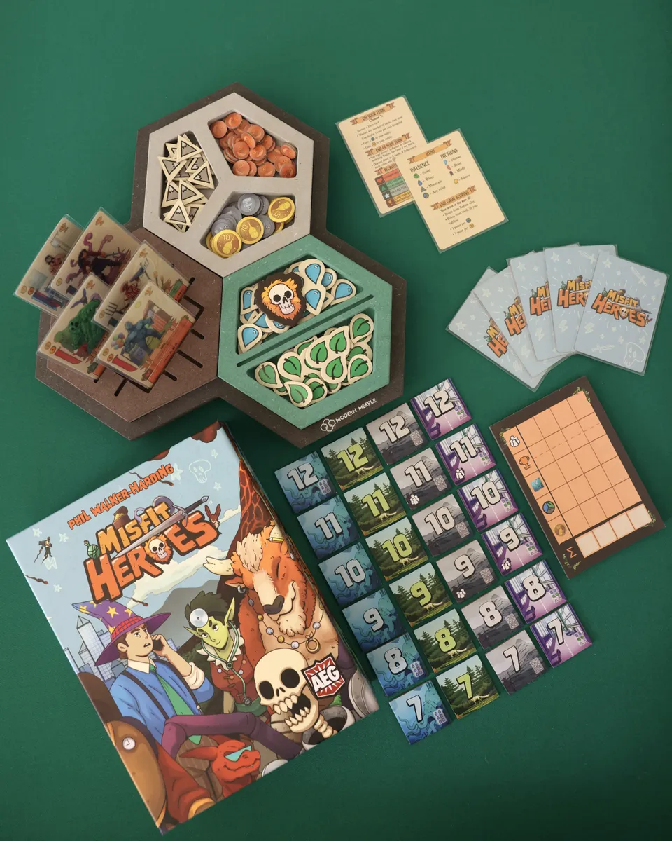 Misfit Heroes Board Game - Image 2