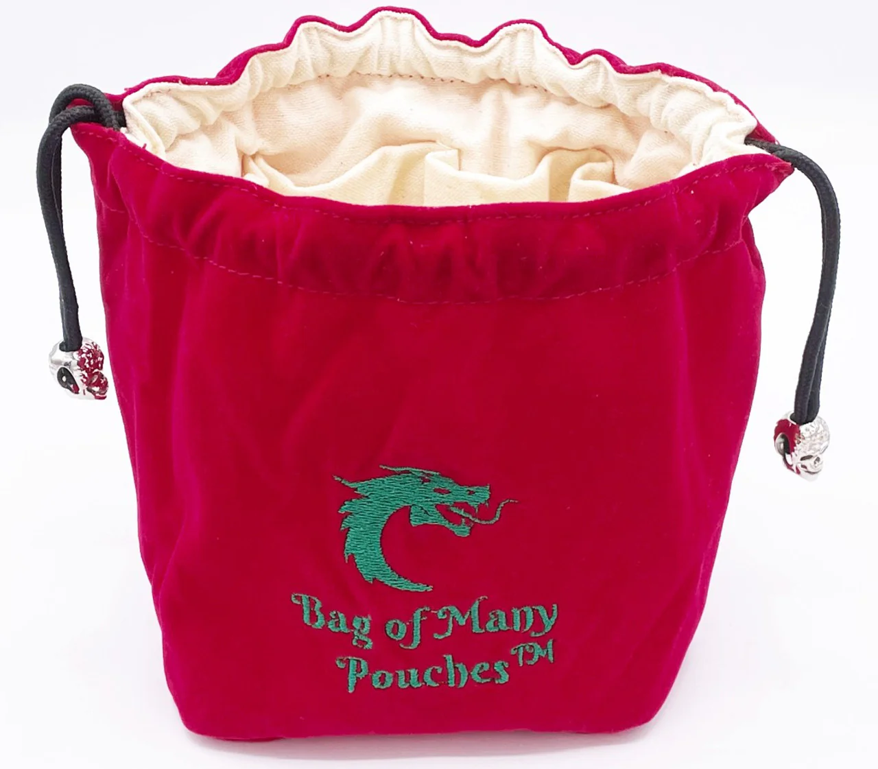Old School Dice Bag of Many Pouches: Santa's Bag