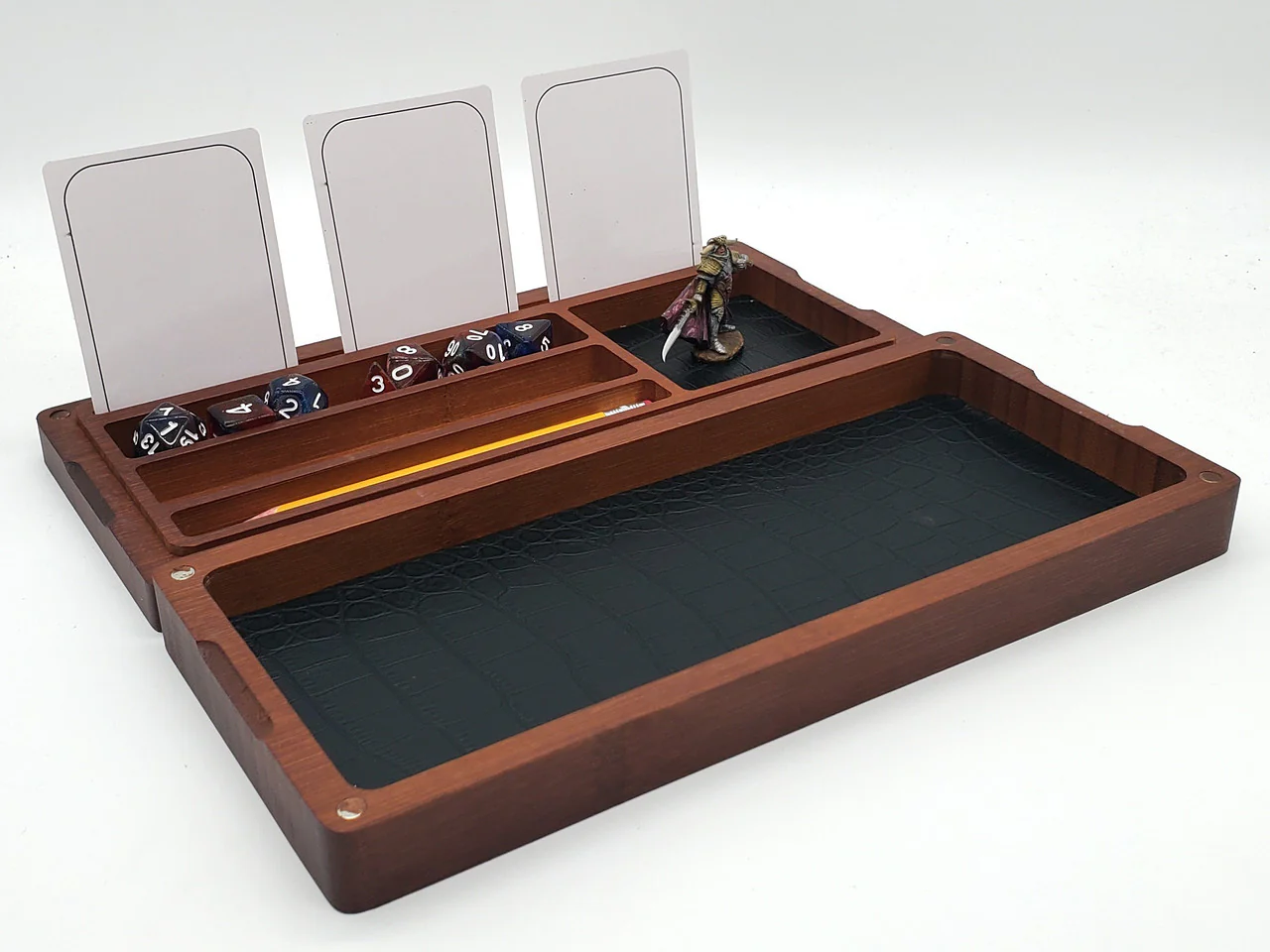 Old School Dice: Dragon's Vault - Dark Brown - Image 2