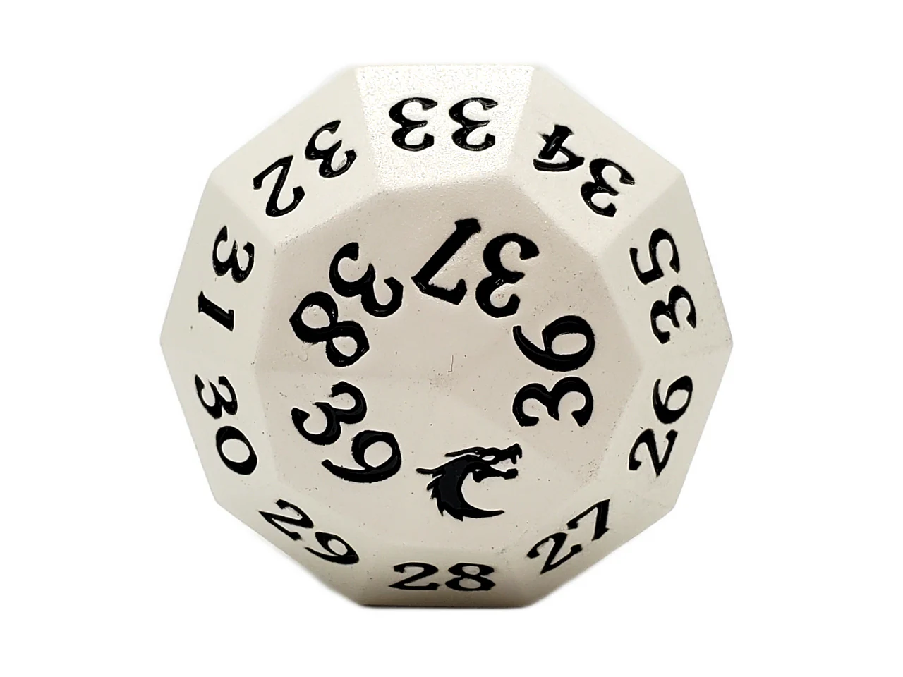 Old School Dice: Metal D40 Spindown - Image 5
