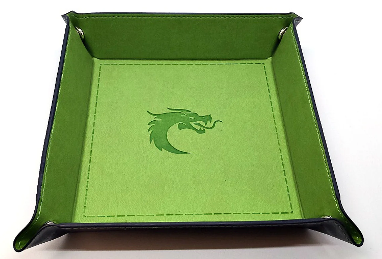 Old School Dice: Square Rolling Tray - Assorted Colors - Image 2