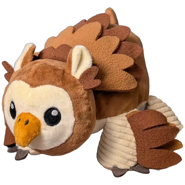Pawlymorph Pet Toys Oatmeal the Owlbear