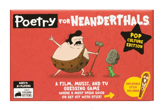 Poetry for Neanderthals: Pop Culture