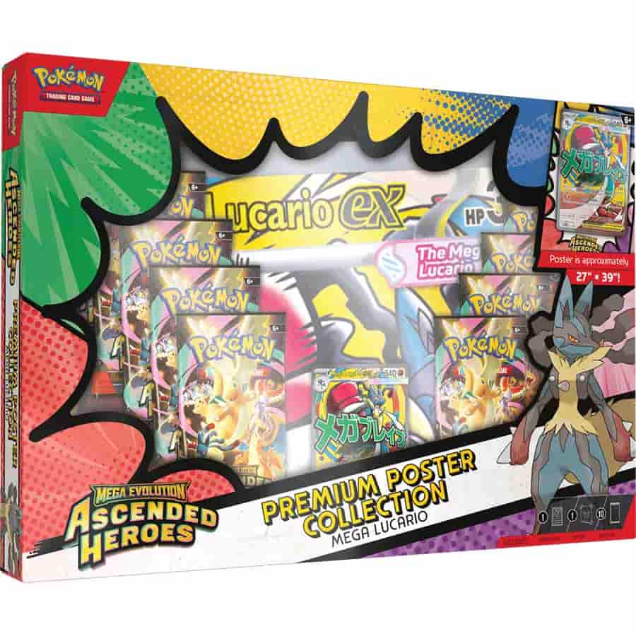 Pokemon TCG: Ascended Heroes Premium Poster Collection