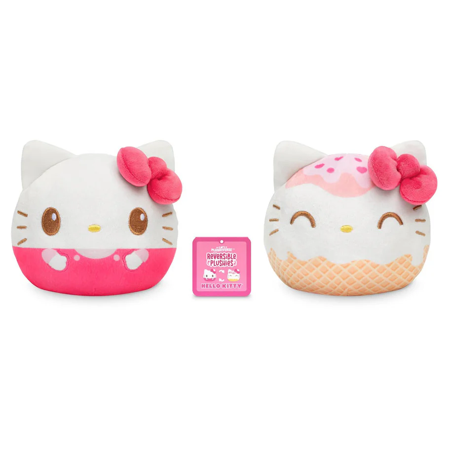 Reversible Plushie 4": Hello Kitty: Ice Cream