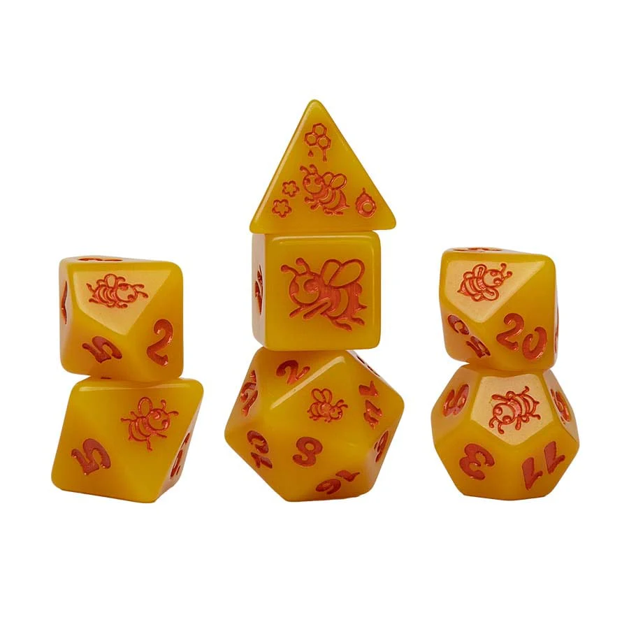 Sirius Dice: Poly 7 Animal Dice - Various Designs