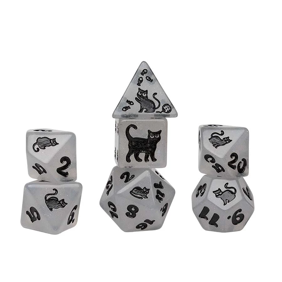 Sirius Dice: Poly 7 Animal Dice - Various Designs - Image 4