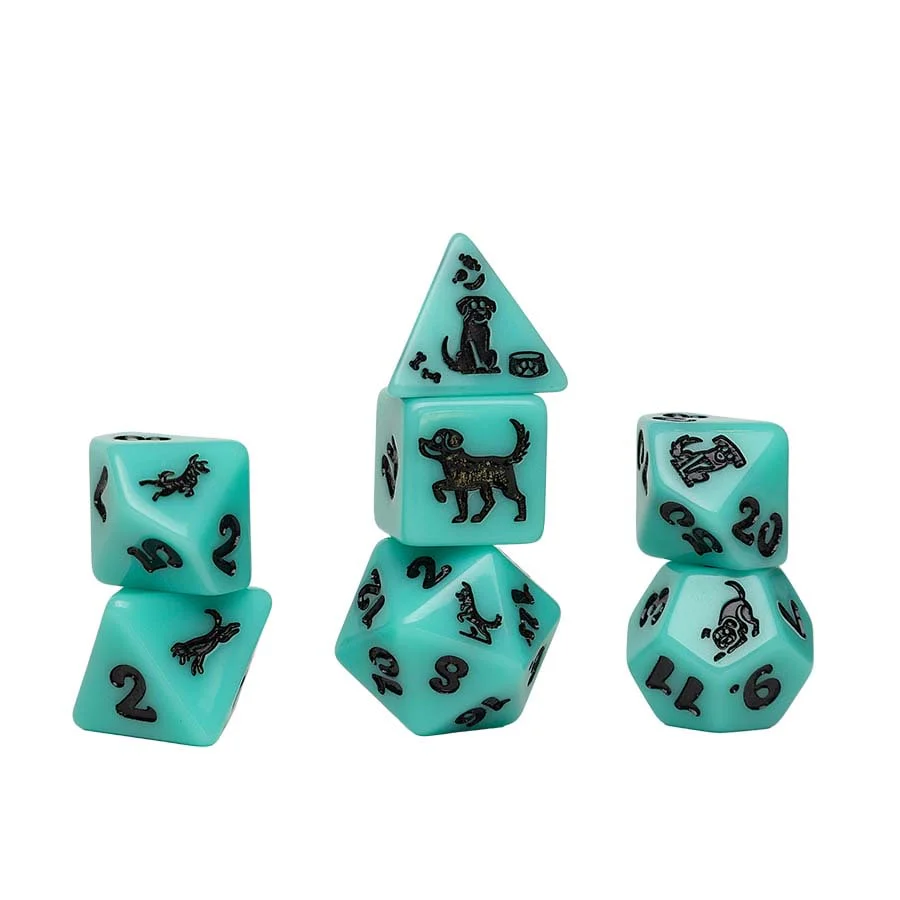 Sirius Dice: Poly 7 Animal Dice - Various Designs - Image 6