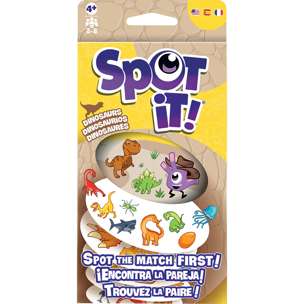 Spot it! Dinosaus Eco-Blister