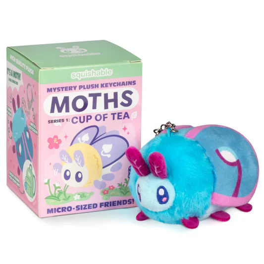 Squishable: Moths Blind Box, Series 1: Cup of Tea