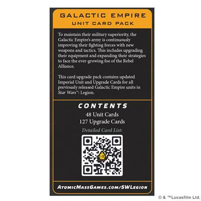 Star Wars: Legion - Empire Card Pack - Image 2