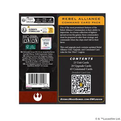 Star Wars: Legion - Rebel Alliance Command Card Pack - Image 2
