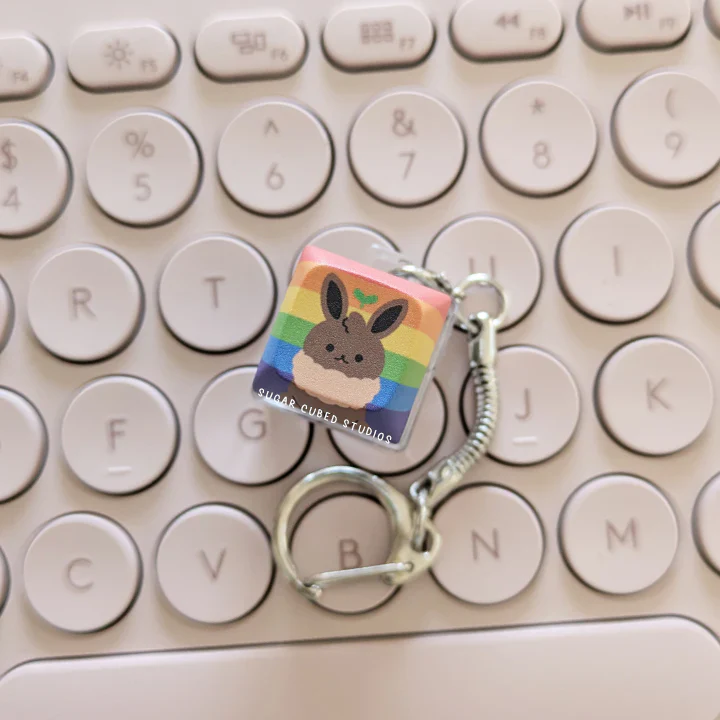 Sugar Cubed Studios Fidget Keycap Keychains - Image 12