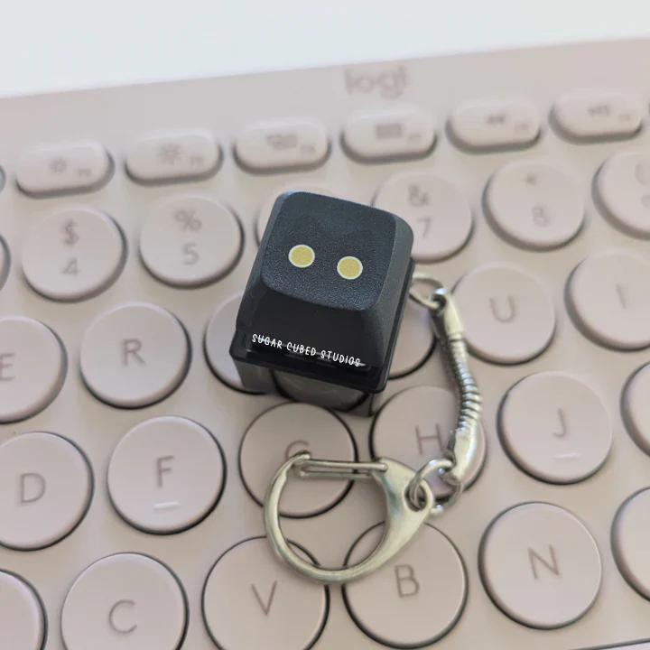 Sugar Cubed Studios Fidget Keycap Keychains - Image 3