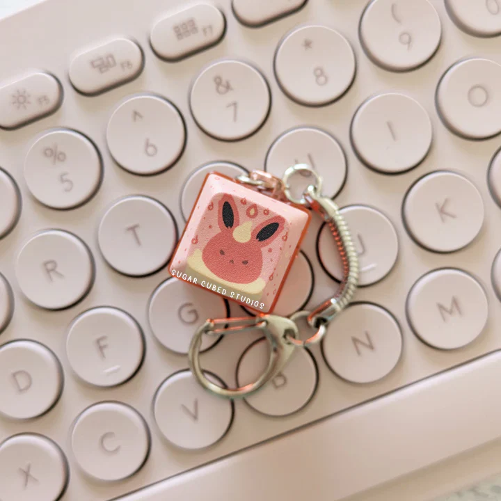 Sugar Cubed Studios Fidget Keycap Keychains - Image 4