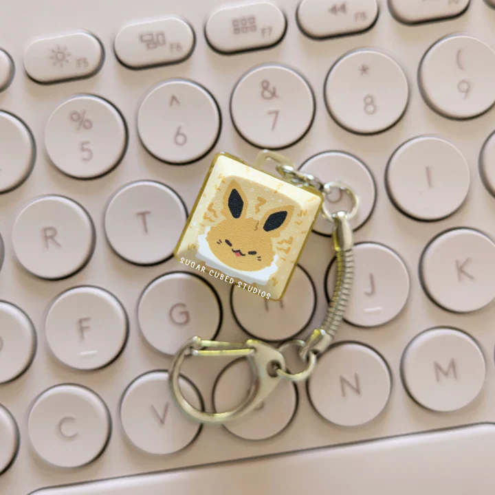 Sugar Cubed Studios Fidget Keycap Keychains - Image 5