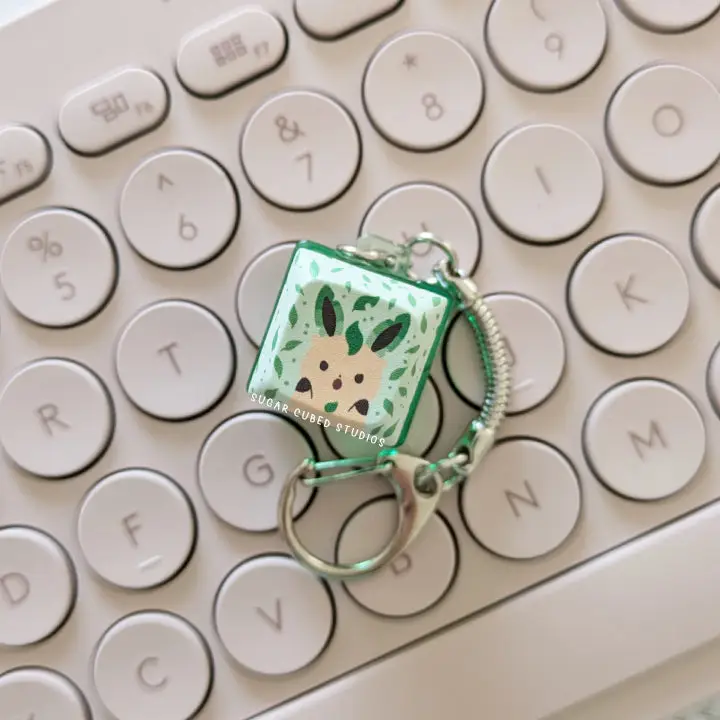 Sugar Cubed Studios Fidget Keycap Keychains - Image 7