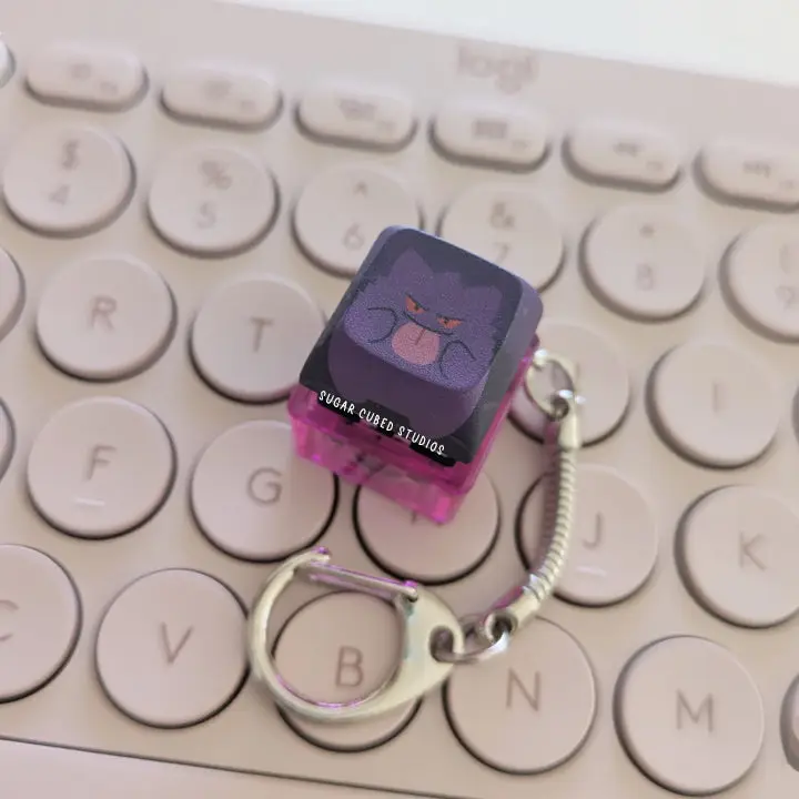Sugar Cubed Studios Fidget Keycap Keychains - Image 8