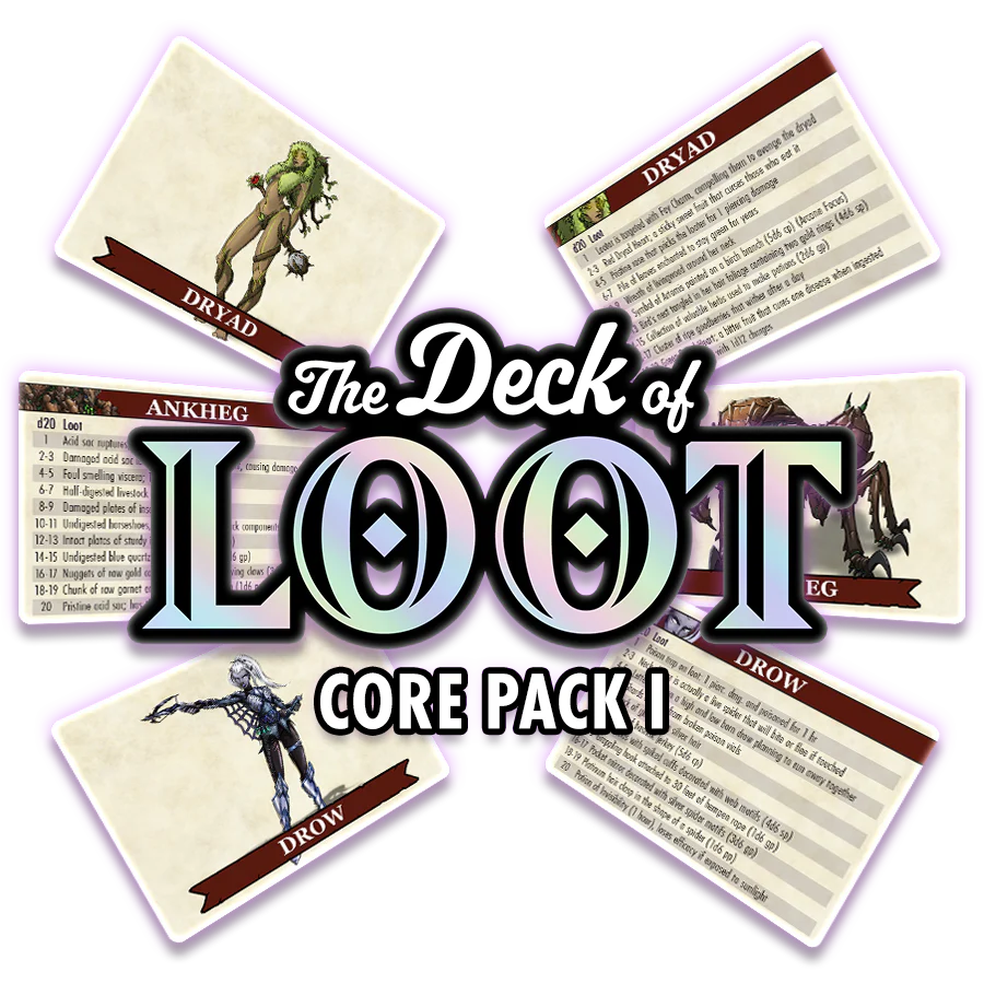The Deck of Loot: Core Pack 1 - CR 0-6 - Image 6