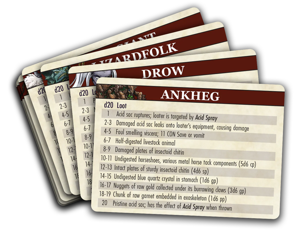 The Deck of Loot: Core Pack 1 - CR 0-6 - Image 8