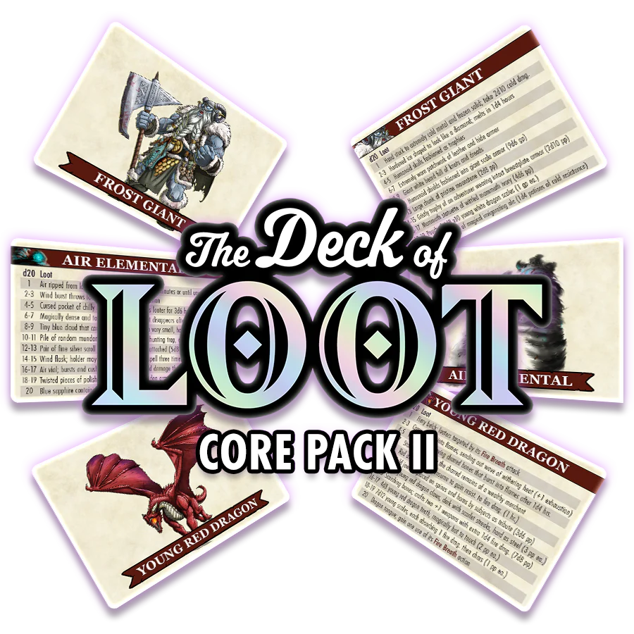 The Deck of Loot: Core Pack 2 - CR 5-10 - Image 6