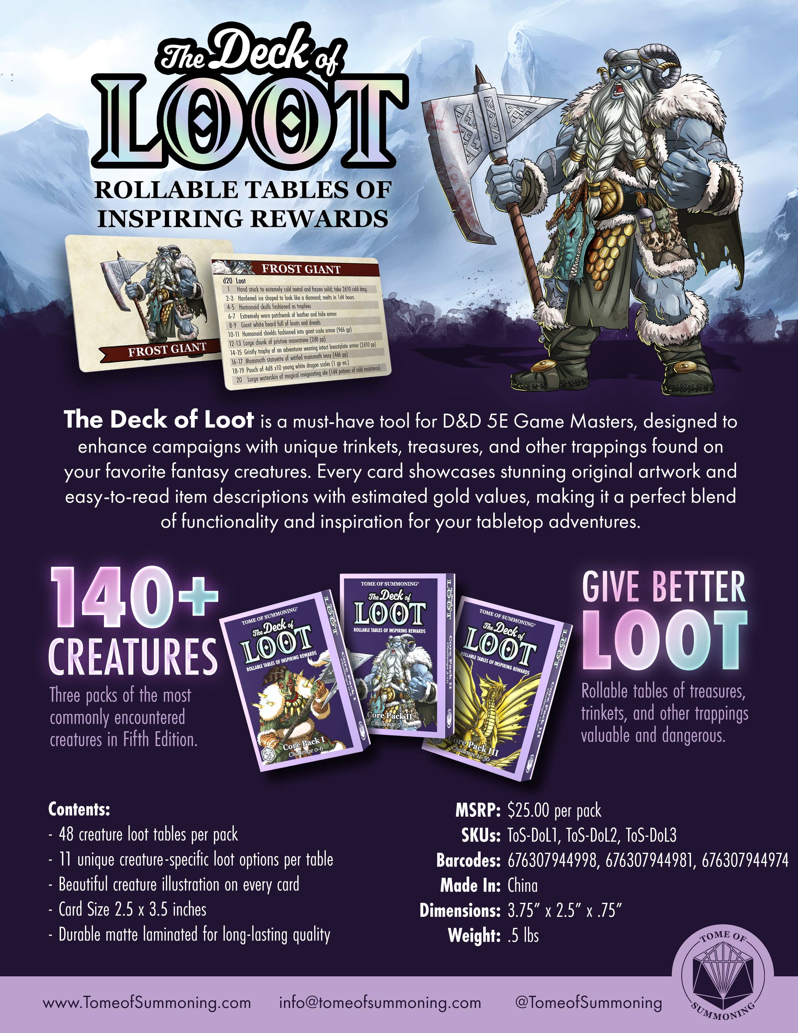 The Deck of Loot: Core Pack 3 - CR 11-30 - Image 8