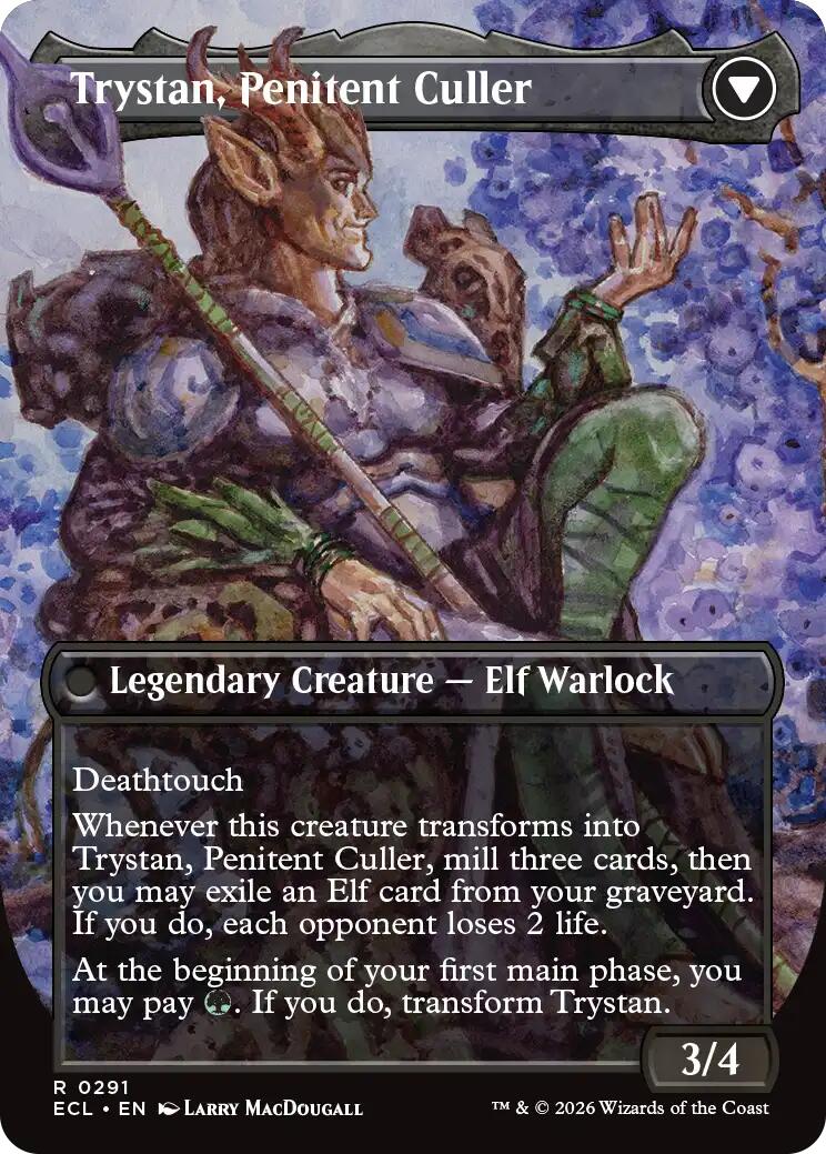 Trystan, Callous Cultivator (Borderless) [Lorwyn Eclipsed] - Image 2