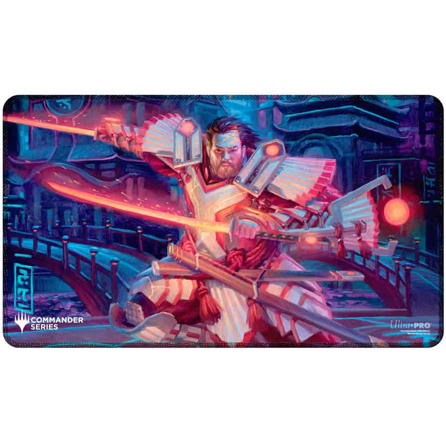 Ultra Pro Magic The Gathering Playmat - Commander Series (Q1 2025 Wedge): Stitched Edge Playmat: Isshin