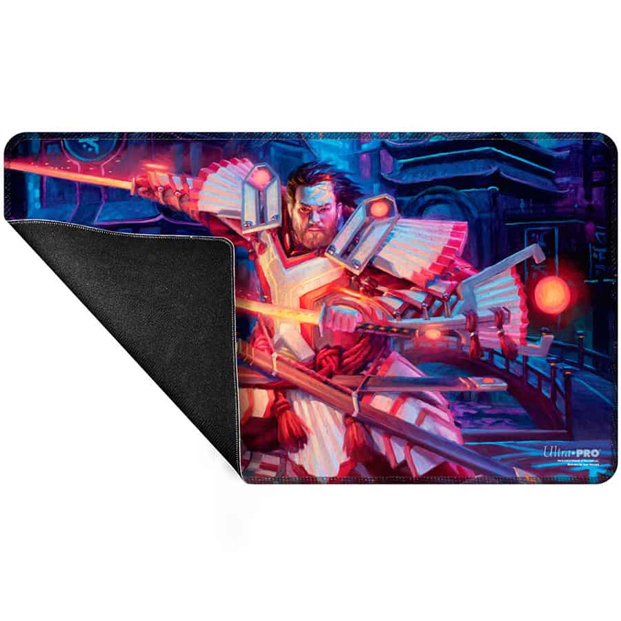 Ultra Pro Magic The Gathering Playmat - Commander Series (Q1 2025 Wedge): Stitched Edge Playmat: Isshin - Image 2