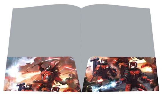 Ultra Pro Warhammer 40k: T'au Empire Codex Aligned Datasheet & Index Card Folio - Image 2